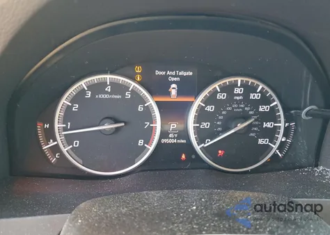 2017 Acura Rdx Advance from USA, damaged, VIN 5J8TB3H78HL001547